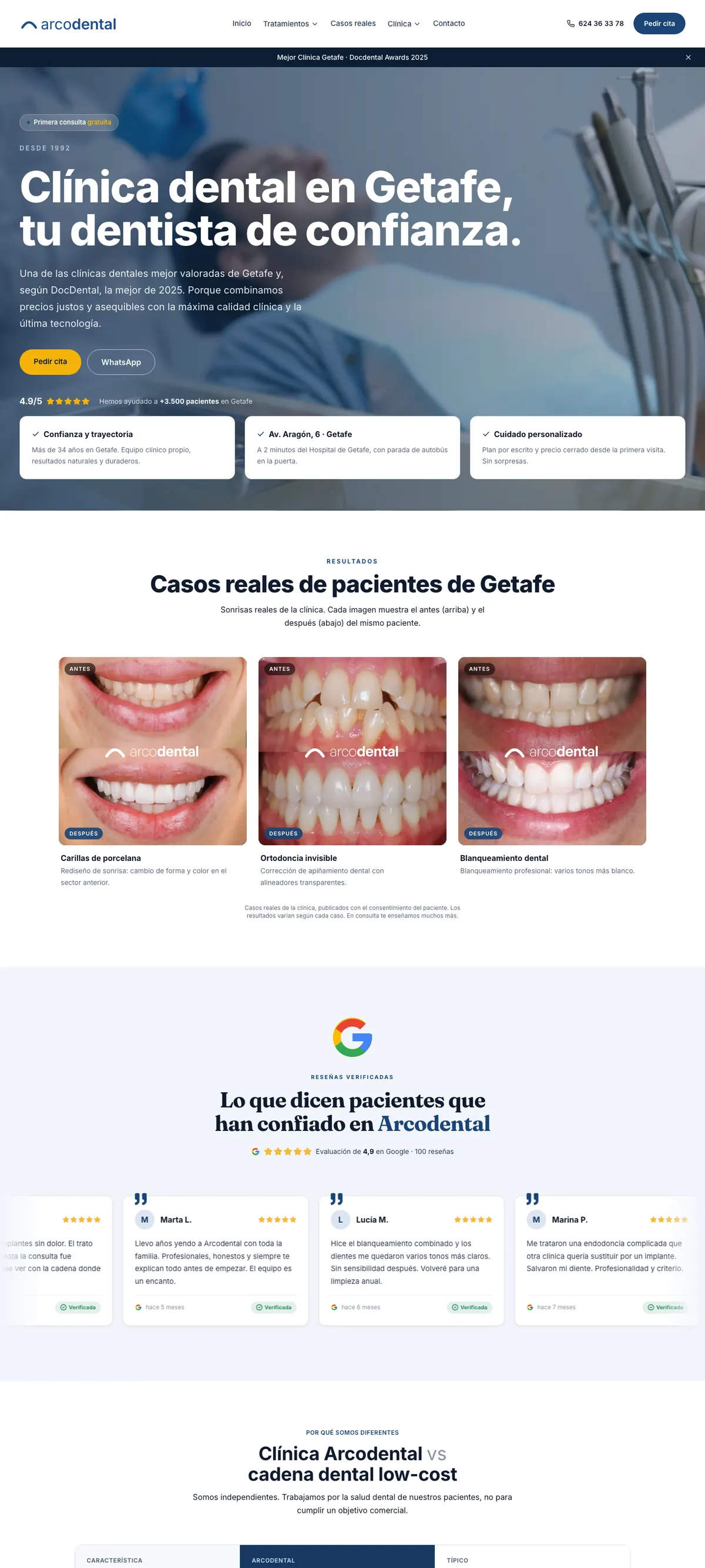 Web dental – Arcodental