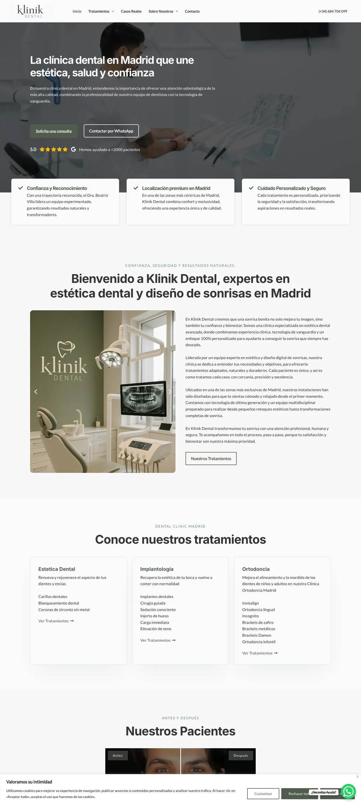 Web dental – Klinik Dental